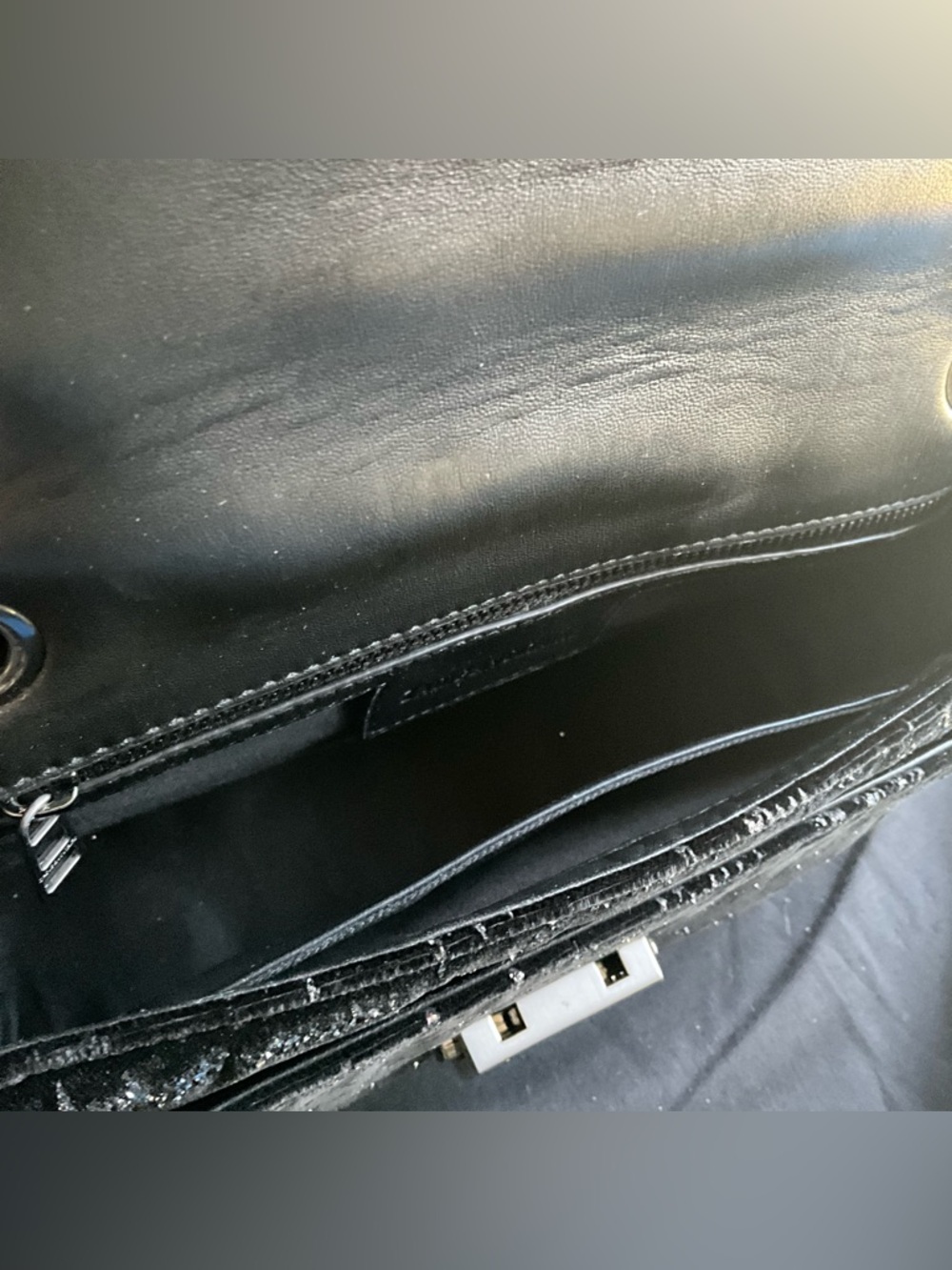 ZADIG AND VOLTAIRE Ziggy Velvet Bowie Bag - Picture 8 of 8
